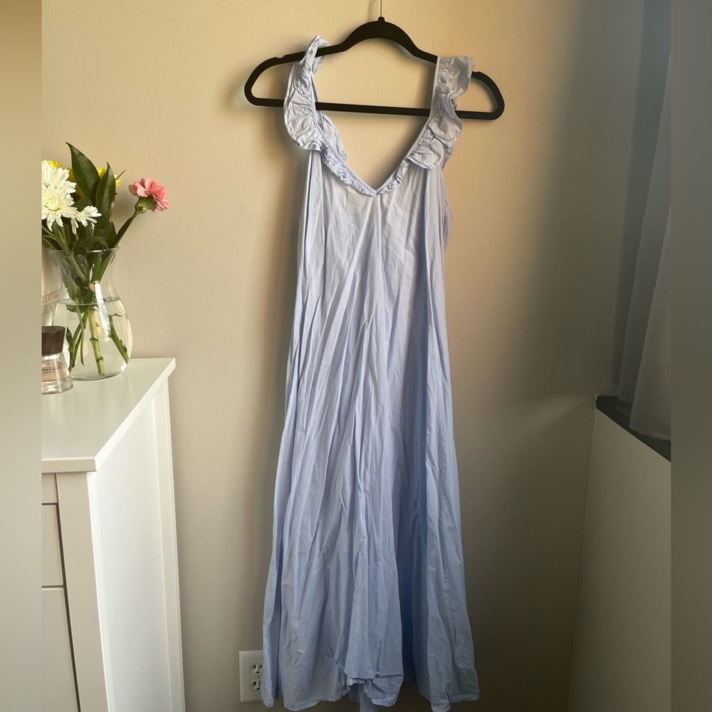 H&M Light Blue Maxi Dress